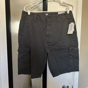 Gray Cargo Shorts with Versatile Design Old Navy 33